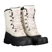 CMP Winterstiefel Kinos Snow Boot WP 2.0 (Wildleder, wasserdichter Überschuh) kreideweiss/rosa Damen